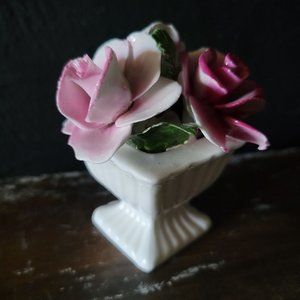 Vintage Thorley Flower Bouquet Staffordshire Bone China, Place Setting Decor